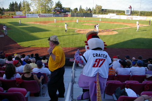 Salem Keizer Volcanoes Seating Chart